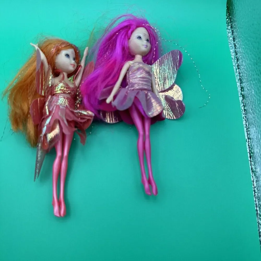 Lot Of 13 Pc McDonalds Mixed Dolls , Mattel Mermaid, Kelly,